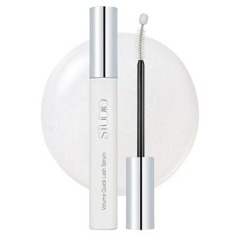 Сыворотка для ресниц питательная веганская VEGAN THE SAEM Studio Volume Quick Lash Serum