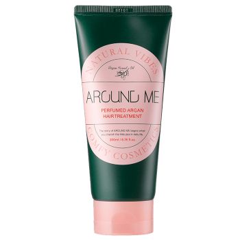 Парфюмированный кондиционер для волос с маслом арганы WELCOS Around Me Perfumed Argan Hair Treatment 200 ml