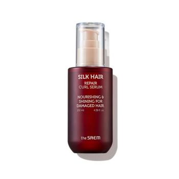 Восстанавливающая сыворотка для вьющихся волос THE SAEM Silk Hair Repair Curl Serum 130ml