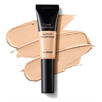 Стойкий консилер с плотным покрытием THE SAEM Cover Perfection Allproof Tip Concealer Стойкий консилер с плотным покрытием THE SAEM Cover Perfection Allproof Tip Concealer