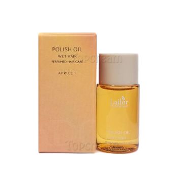 Парфюмированное масло для гладкости волос с абрикосом LADOR Polish Oil Apricot 10 ml Парфюмированное масло для гладкости волос с абрикосом LADOR Polish Oil Apricot 10 ml