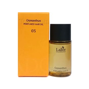 Питательное парфюмированное масло для сухих и повреждённых волос LADOR Perfumed Hair Oil 03 Osmanthus 10 ml Питательное парфюмированное масло для сухих и повреждённых волос LADOR Perfumed Hair Oil 03 Osmanthus 10 ml
