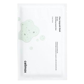 Успокаивающая тканевая маска на основе центеллы CELIMAX The Real Cica Calming Ampoule Mask Успокаивающая тканевая маска на основе центеллы CELIMAX The Real Cica Calming Ampoule Mask