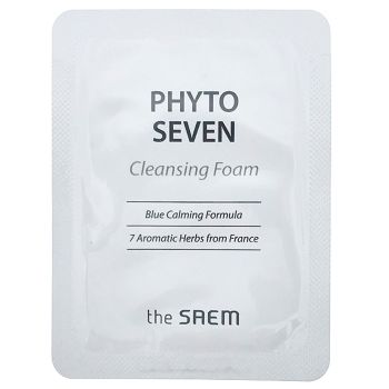 Пенка для умывания с успокаивающим фито-комплексом. Пробник THE SAEM Phyto Seven Cleansing Foam Sample