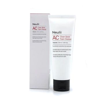 Пенка для умывания для проблемной и чувствительной кожи NEULII AC Clean Saver Foam Cleanser Пенка для умывания для проблемной и чувствительной кожи NEULII AC Clean Saver Foam Cleanser