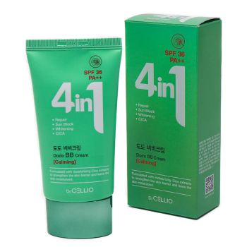 BB крем увлажняющий с экстрактом центеллы азиатской DR.CELLIO Dr.G50 4 in 1 Dodo BB Cream (Calming) SPF36 PA++
