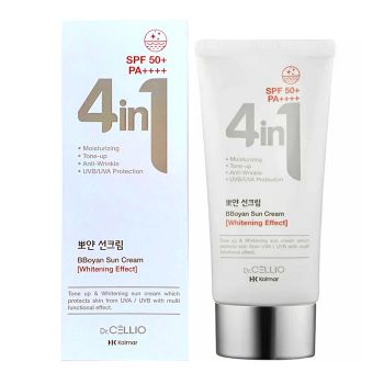Осветляющий солнцезащитный крем DR.CELLIO Dr.G50 4 in 1 Bboyan Sun Cream (Whitening Effect) SPF50+ PA++++ Осветляющий солнцезащитный крем DR.CELLIO Dr.G50 4 in 1 Bboyan Sun Cream (Whitening Effect) SPF50+ PA++++