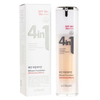 Крем для лица тональный с осветляющим эффектом DR.CELLIO Dr.G50 4 in 1 Bboyan Foundation (Whitening Effect) SPF50+ PA++++ Крем для лица тональный с осветляющим эффектом DR.CELLIO Dr.G50 4 in 1 Bboyan Foundation (Whitening Effect) SPF50+ PA++++