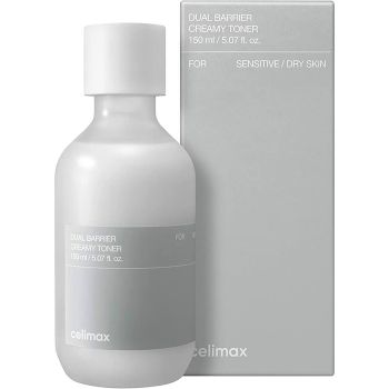Барьерный кремовый тонер с комплексом церамидов CELIMAX Dual Barrier Creamy Toner Барьерный кремовый тонер с комплексом церамидов CELIMAX Dual Barrier Creamy Toner