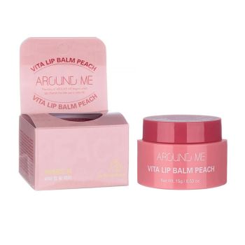 Бальзам для губ витаминный с экстрактом персика WELCOS Around Me Vita Lip Balm Peach Бальзам для губ витаминный с экстрактом персика WELCOS Around Me Vita Lip Balm Peach