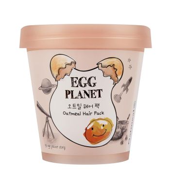 Увлажняющая маска для волос с экстрактом овсяных хлопьев EGG PLANET Oatmeal Hair Pack Увлажняющая маска для волос с экстрактом овсяных хлопьев EGG PLANET Oatmeal Hair Pack