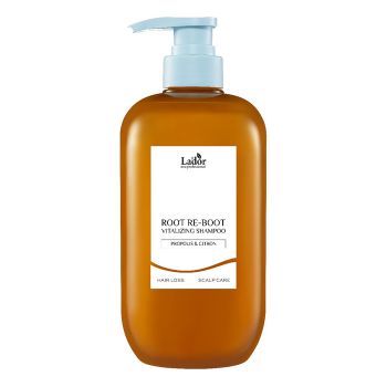 Шампунь для сухой кожи головы с прополисом LADOR Root Re-Boot Vitalizing Shampoo Propolis & Citron 800ml Шампунь для сухой кожи головы с прополисом LADOR Root Re-Boot Vitalizing Shampoo Propolis & Citron 800ml