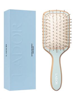 Расческа для распутывания волос с металлическими зубчиками LADOR Detanging Paddle Hair Brush (Blue) Расческа для распутывания волос с металлическими зубчиками LADOR Detanging Paddle Hair Brush (Blue)