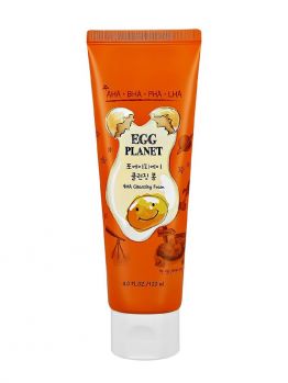 Пенка для умывания с 4 видами кислот EGG PLANET 4HA Cleansing Foam Пенка для умывания с 4 видами кислот EGG PLANET 4HA Cleansing Foam