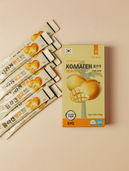 Коллаген с манго в стиках-желе Jinskin Mango Jelly In Sticks 20 г х 10 шт. Коллаген с манго в стиках-желе Jinskin Mango Jelly In Sticks 20 г х 10 шт.