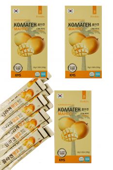 Коллаген с манго в стиках-желе Jinskin Mango Jelly In Sticks 20 г х 30 шт.