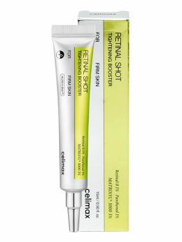 Подтягивающий бустер-крем с ретинолом и микроиглами (спикулами) CELIMAX The Vita-A Retinol Shot Tightening Booster