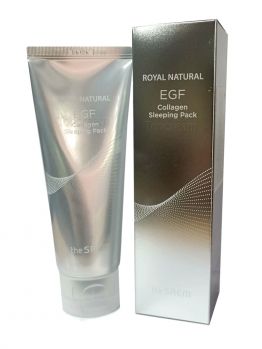 Антивозрастная ночная маска для лица с EGF и коллагеном THE SAEM Royal Natural EGF Collagen Sleeping Pack