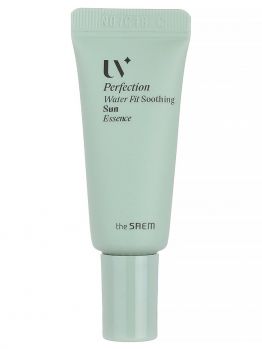 Водостойкая успокаивающая солнцезащитная эссенция, миниатюра THE SAEM UV Perfection Waterfit Soothing Sun Essence SPF50+ PA++++ Mini Водостойкая успокаивающая солнцезащитная эссенция, миниатюра THE SAEM UV Perfection Waterfit Soothing Sun Essence SPF50+ PA++++ Mini