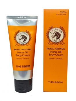 Крем с конским жиром и экстрактом трюфеля для тела THE SAEM Royal Natural Horse Oil Body Cream