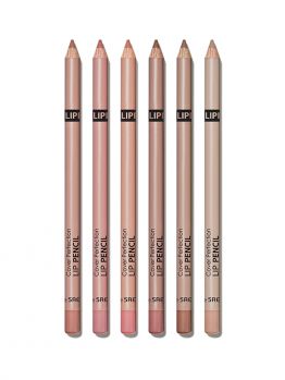 Карандаш для губ (с точилкой) THE SAEM Cover Perfection Lip Pencil