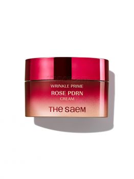 Антивозрастной крем с растительным PDRN розы THE SAEM Wrinkle Prime Rose PDRN Cream