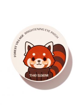 Осветляющие гидрогелевые патчи для глаз и других проблемных зон THE SAEM Forest Village Brightening Eye Patch Red Panda Edition