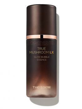 Питательная пузырьковая эссенция с грибным комплексом THE SAEM True Mushroom LX Glow Bubble Essence