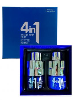 Набор тонизирующих уходовых средств для мужчин DR.CELLIO 4 In 1 Fresh Homme Skin Care 2 Set