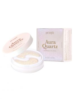 Гидрогелевые охлаждающие патчи от морщин и отеков PETITFEE Aura Quartz Hydrogel Eye Mask Pure Opal
