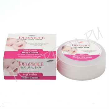 Питательный детский крем с экстрактом молочных протеинов DEOPROCE Natural Skin Milk Protein  Baby Cream Питательный детский крем с экстрактом молочных протеинов DEOPROCE Natural Skin Milk Protein  Baby Cream