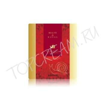 Гидрогелевая маска с экстрактом муцина улитки и женьшенем THE SAEM Beaute de Royal Snail & Red Ginseng Intense Gel Mask Sheet