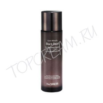 Бустер-сыворотка с экстрактом черного жемчуга THE SAEM Gem Miracle Black Pearl O2 Boosting Serum