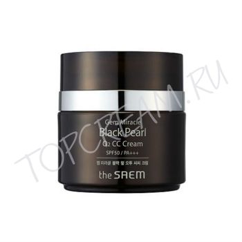 СС крем с экстрактом черного жемчуга THE SAEM Gem Miracle Black Pearl O2 CC Cream