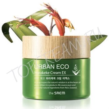 Крем с экстрактом новозеландского льна THE SAEM Urban Eco Harakeke Cream EX