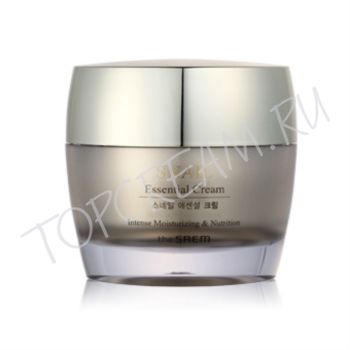 Крем с муцином улитки, керамидами и гиалуроновой кислотой THE SAEM Snail Essential Cream