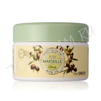 Крем для лица с маслом оливы THE SAEM Marseille Olive Essential Cream