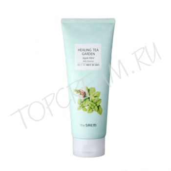 Очищающий гель для умывания с экстрактом яблочной мяты THE SAEM Healing Garden Apple Mint Jelly Cleanser