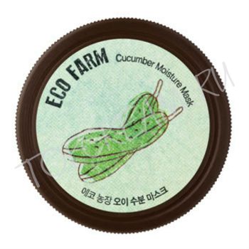 Увлажняющая и освежающая маска с экстрактом огурца THE SAEM Eco Farm Cucumber Moisture Mask