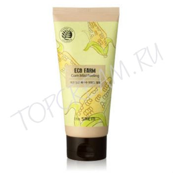 Мягкий кукурузный пилинг для очищения лица THE SAEM Eco Farm Corn Mild Peeling