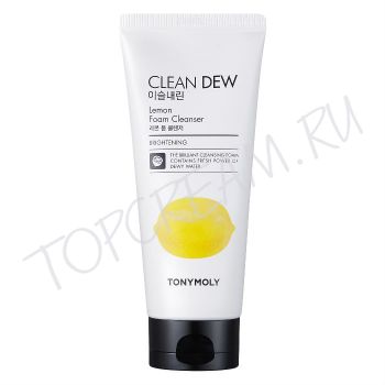 TONY MOLY Clean Dew Lemon Foam Cleanser - Пенка для лица с экстрактом лимона
