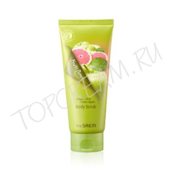 Скраб для тела с экстрактами грейпфрута и зеленого яблока THE SAEM Fruits Punch Grapefruit & Green Apple Body Scrub