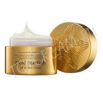 Антивозрастной крем с экстрактом морской звезды и золота MIZON Gold Starfish All in One Cream
