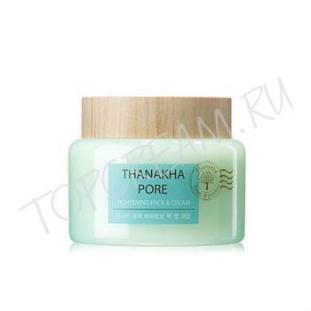 Маска-крем для сужения пор THE SAEM Thanakha Pore Tightening Pack & Cream