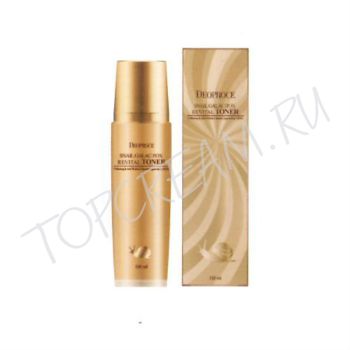 Восстанавливающий тонер с муцином улитки и Galactomyces DEOPROCE Snail Galac-Tox Revital Toner
