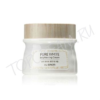Осветляющий крем с эффектом сияния THE SAEM Pure White Brightening Cream