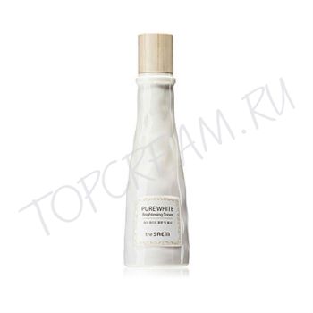 Осветляющий тонер с эффектом сияния THE SAEM Pure White Brightening Toner