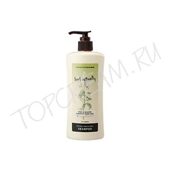 Шампунь лечебный для сухих волос с экстрактами трав (400мл) THE SAEM Herb Actually Intense Protection Shampoo
