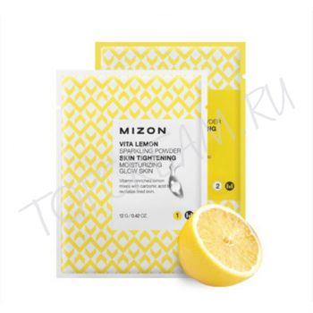 Очищающая пудра для лица MIZON Vita Lemon Sparkling Powder
