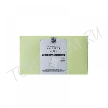 Хлопковые паффы для снятия макияжа(20штук) THE SAEM Cotton Puff 20 pc